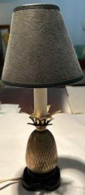 Brass Pineapple Lamp