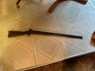 Civil war era musket. 