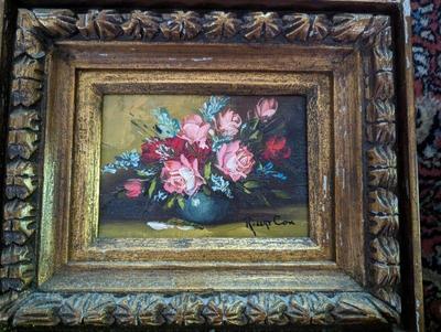 Still Life Floral, Robert Cox $70
