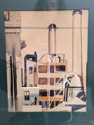 In the style of Charles Demuth 16 x 12  $75
