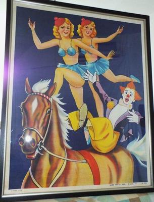 Vintage Circus Poster  $200