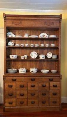 1800s Apothecary Cabinet 