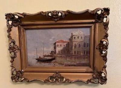 Sale Photo Thumbnail #56: Antique Oil Painting 