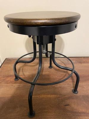 12' Round adjustable stool Restoration Hardware $60