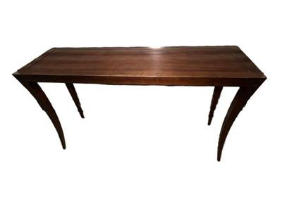 Mahogany Hickory Chair Console Table $4,824 Retail