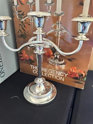 Regency collection candle holders