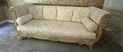 Marge Carson French Country Beige Sofa