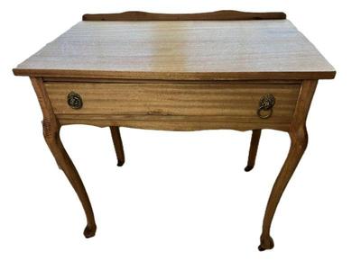 Antique French Fruitwood Writing Desk