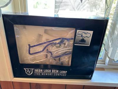 Seahawks Neon Logo Desk Lamp