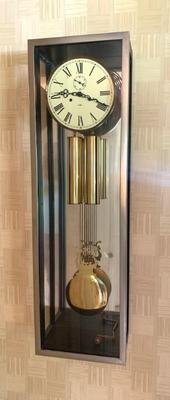 Howard Miller wall clock designed by George Nelson, model 622-522
