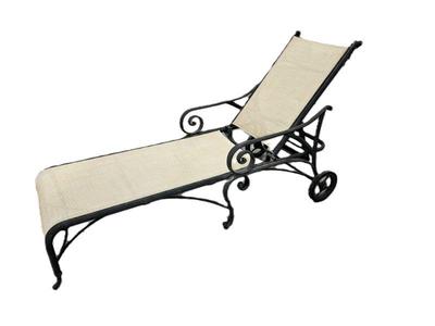 Woodard Landgrave Patio Lounger (1 Of 2)