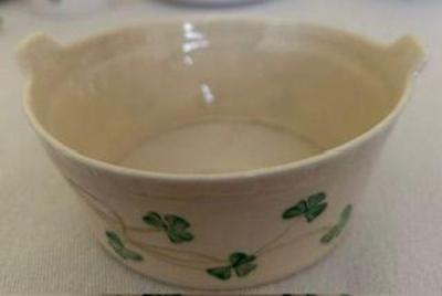 Belleek Butter  Dish from Ireland  