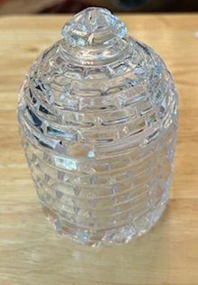 Crystal Honey Jar