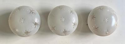 Set of 3 Mid-Century ceiling lights