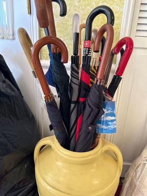 Variety of umbrellas