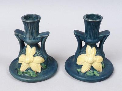 Roseville Candlesticks