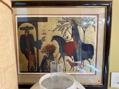 Shlomo Katz – Passover story. “The Four Sons.”  25”x30”
