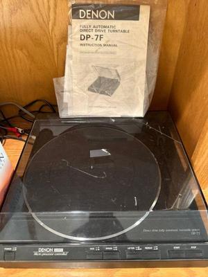 Denon turntable