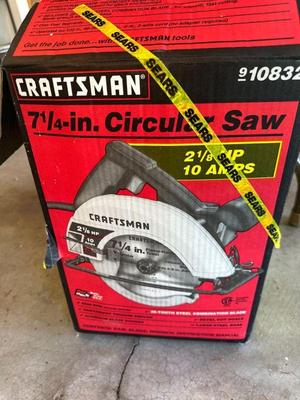 Craftsman 7 1/4 in Circular Saw