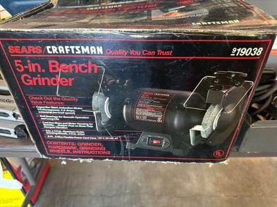 Craftsman 5-in Bench Grinder