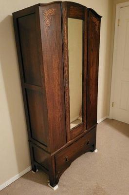 Antique Wardrobe Cabinet