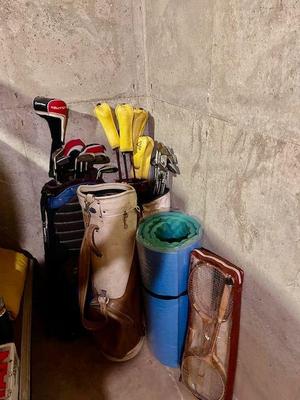 Golf Clubs Basement
