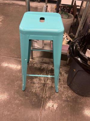 Teal stools