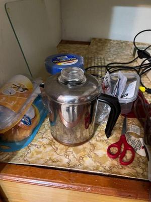 Vintage Revere ware coffee percolator $20
