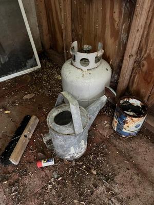 Galvanized Watering can $15