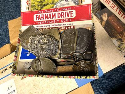 Vintage Brass Belt Buckles $15-$20 each