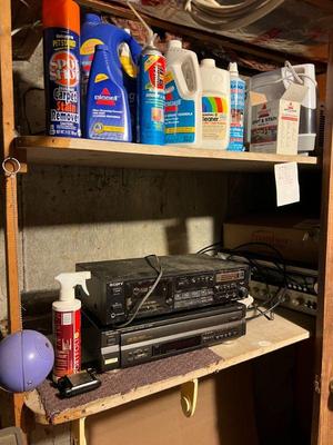Sony Cassette Player Stereo $20 Technics Compact Disc Player $25