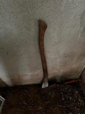 Larger Axe (wood handle) $40