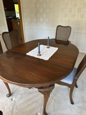 Ethan Allen dining table set