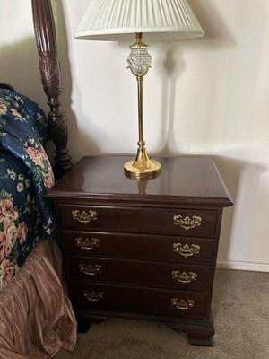 Ethan Allen Georgian Court cherry nightstand