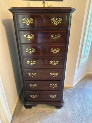 Ethan Allen Georgian Court cherry chest dresser