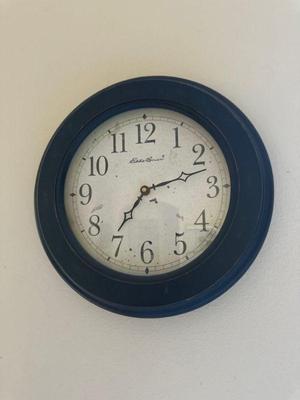 Eddie Bauer wall clock