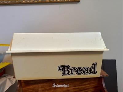 Vintage Plastic Bread Box