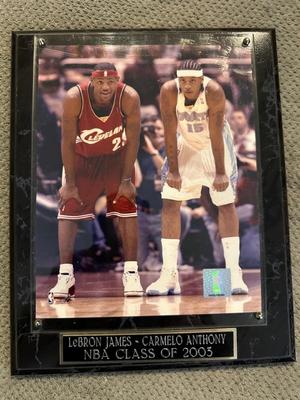 LeBron James & Carmelo Anthony 