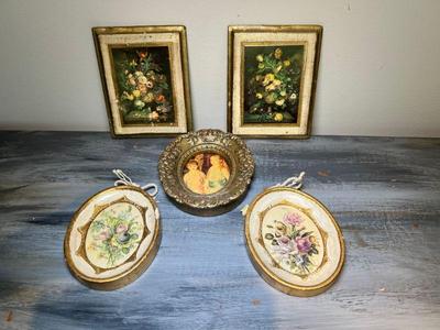 Grouping Of Small Florentine Frames