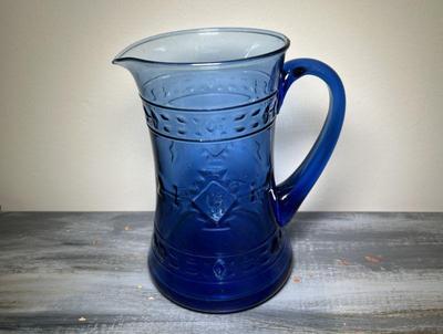 Rare Studio Nova Adirondack Blue Pitcher