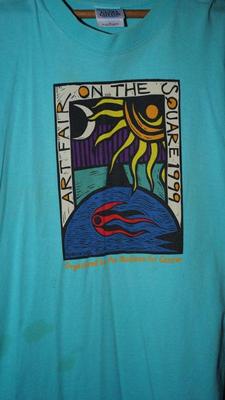 Several Madison Art Fair on the square tee's from the 90's and up. 