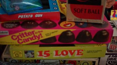 Good selection of 60's and up games. Also some trinket style toys. 