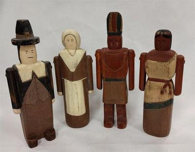 WOLF CREEK WOOD FIGURES 