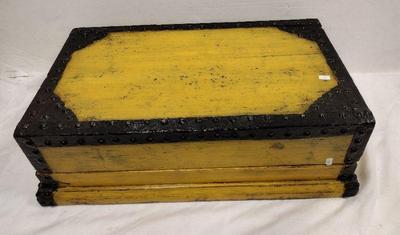 PAINTED STORAGE BOX