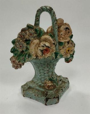 SMALL ANTIQUE CAST IRON DOOR STOP