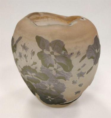 GALLE CAMEO VASE