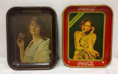 VINTAGE COCA COLA TRAYS