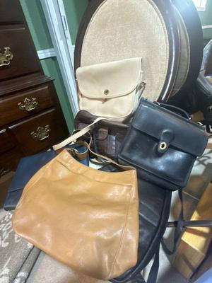 Purses including Coach