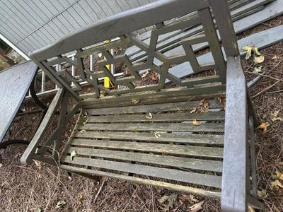 Patio bench