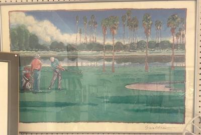 Sarah Waldron 'Golfers on Course'
